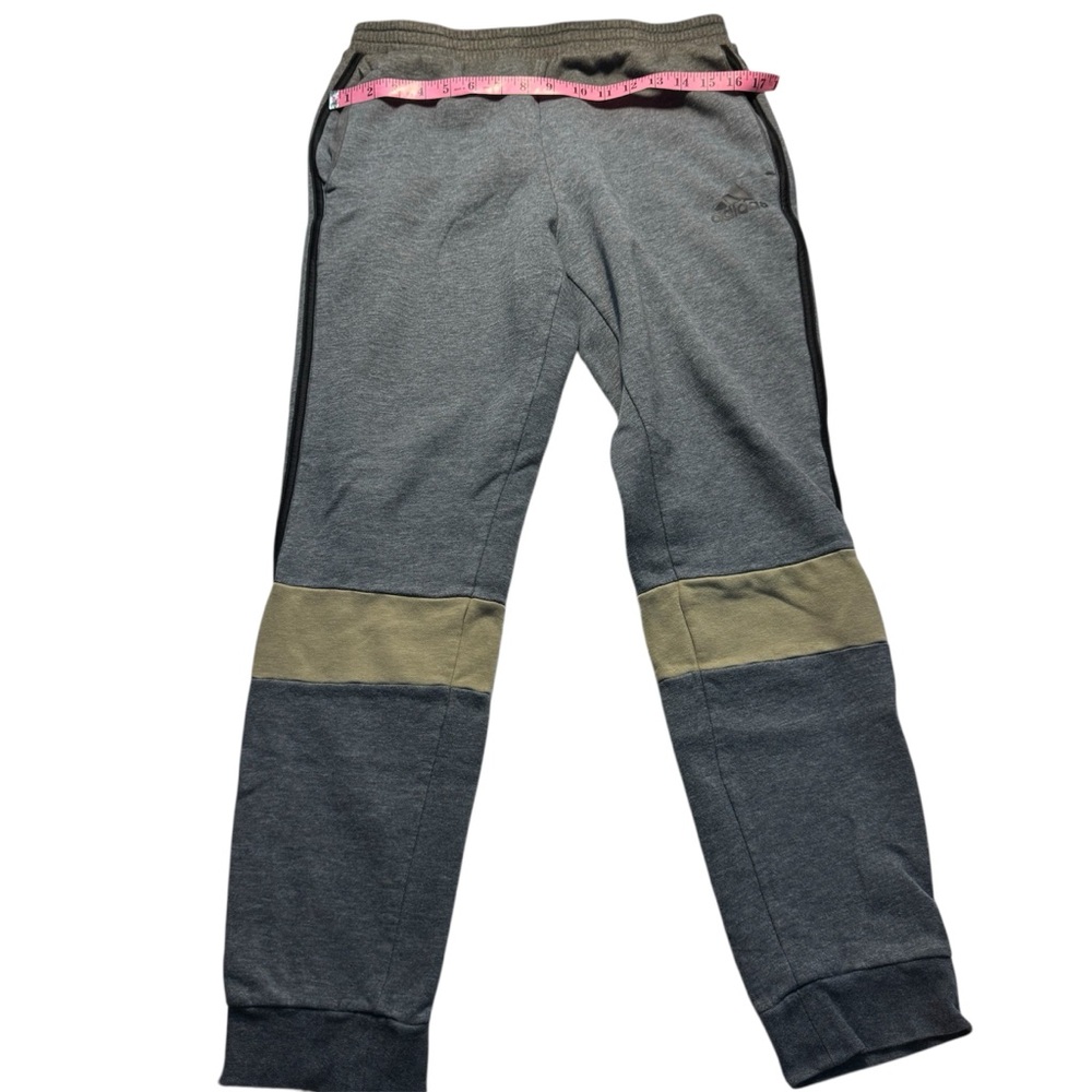 adidas pants Gray and Tan Joggers M